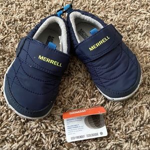 Merrell bare steps hut moc baby sneakers